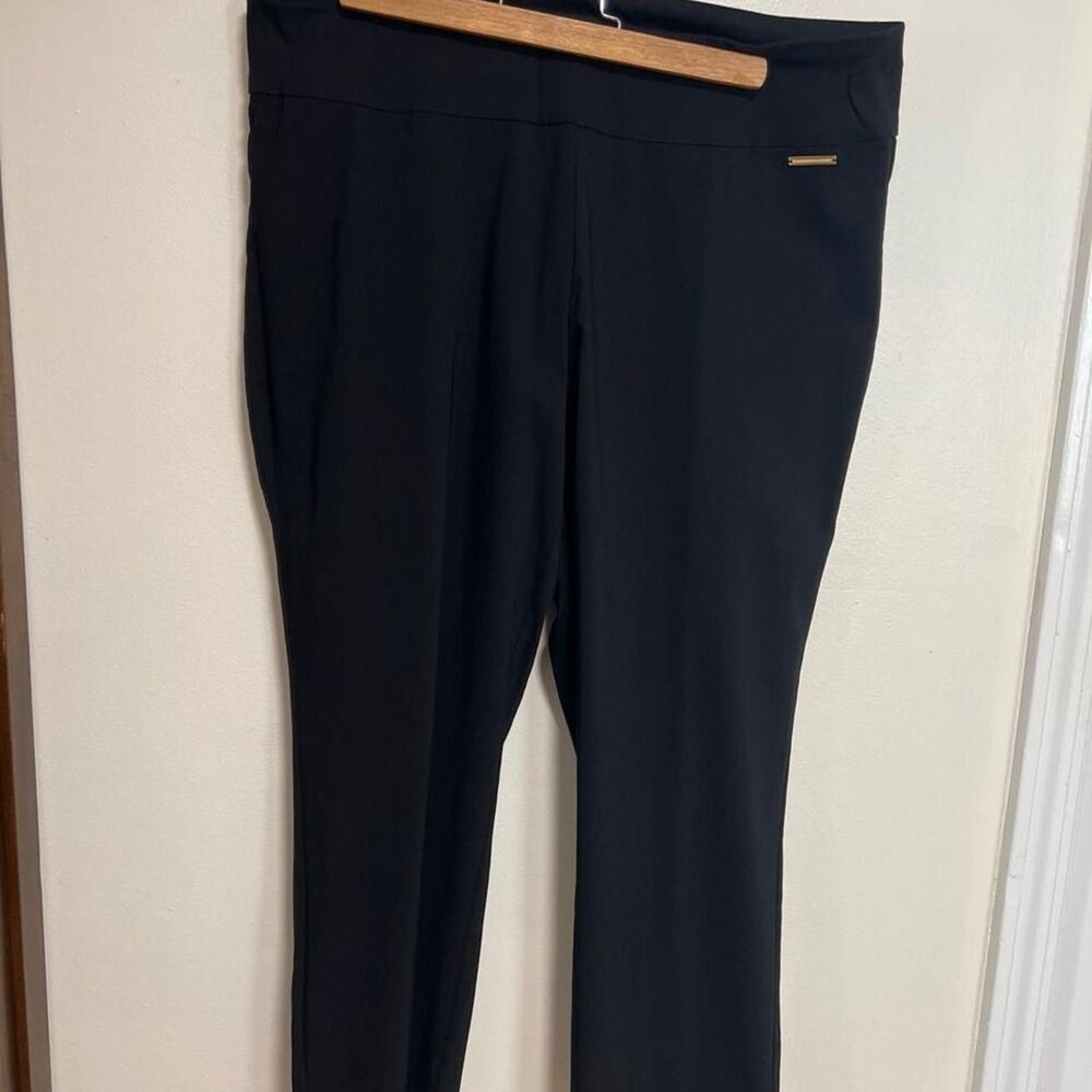 Roz & ALI Women's Black ankle stretchTrousers Size 16